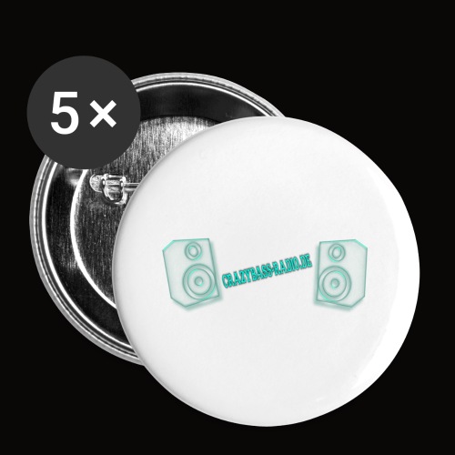 boxen - Buttons groß 56 mm (5er Pack)