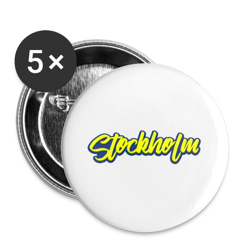 Stockholm - Buttons large 2.2''/56 mm (5-pack)