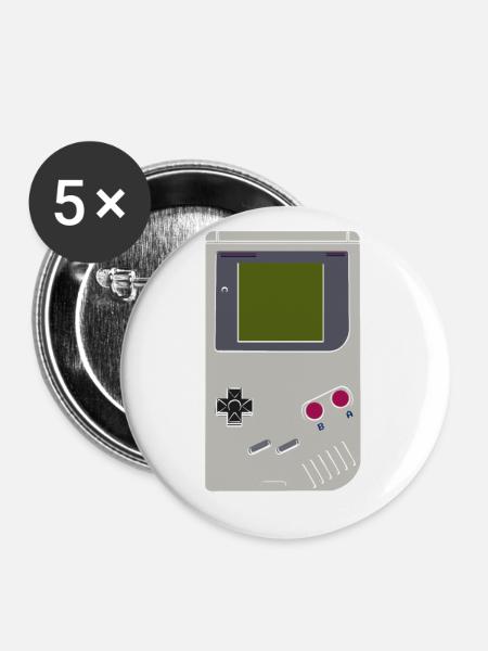 Game Boy - Buttons groß 56 mm (5er Pack) - Weiß