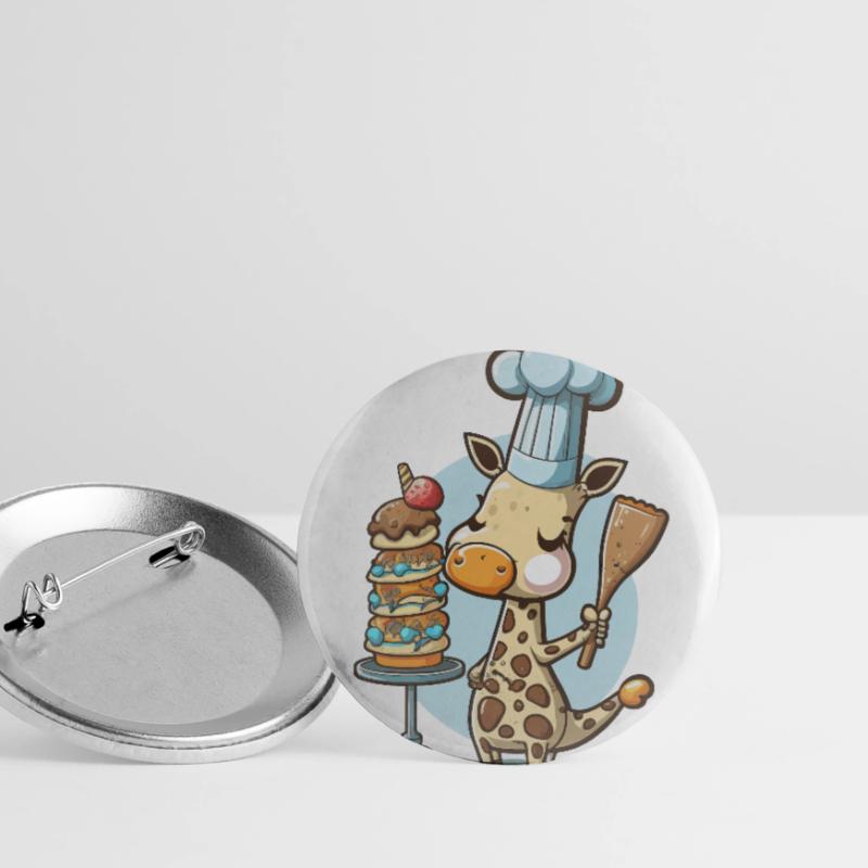 Cuisson à la commande Lot de 5 grands badges (56 mm)