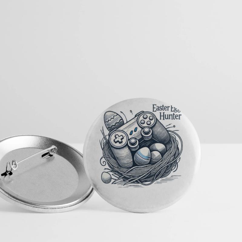 Conception de la manette de jeu Easter Egg Hunter Lot de 5 grands badges (56 mm)