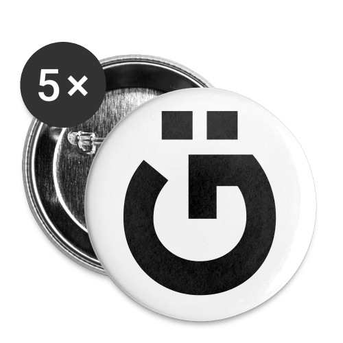 GU - Buttons groß 56 mm (5er Pack)