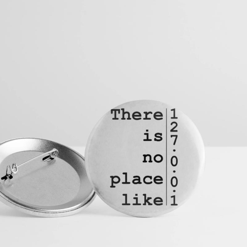 Developer computer scientist Buttons large 2.2''/56 mm (5-pack)