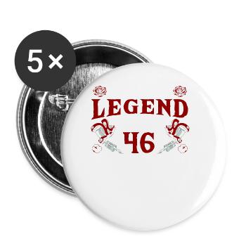 Cette encre légendaire tourne 46 Fantastic 46. - Lot de 5 grands badges (56 mm) - blanc - Devant