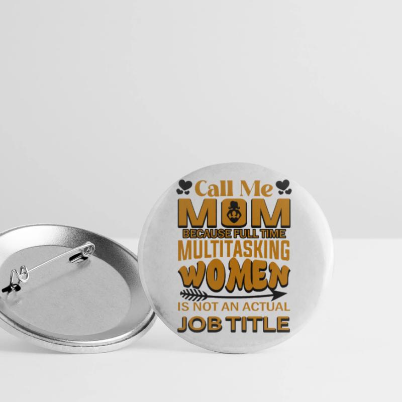 Mutter Multitasking Buttons groß 56 mm (5er Pack)