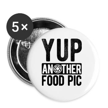 Fotografie Fotograf - Buttons groß 56 mm (5er Pack) - Weiß - Vorne