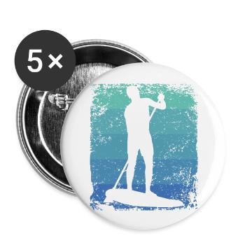 Stand Up Paddling Stand Up Board Sup - Buttons large 2.2''/56 mm (5-pack) - white - Front