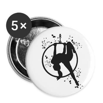 Aerialist Aerial Ring Lyra Air Ring - Buttons large 2.2''/56 mm (5-pack) - white - Front