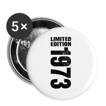 1973 Limited Edition - Buttons groß 56 mm (5er Pack) - Weiß - Vorne