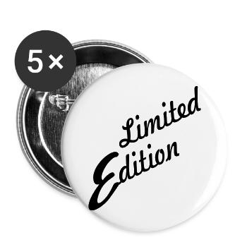limited edition - Buttons large 2.2''/56 mm (5-pack) - white - Front