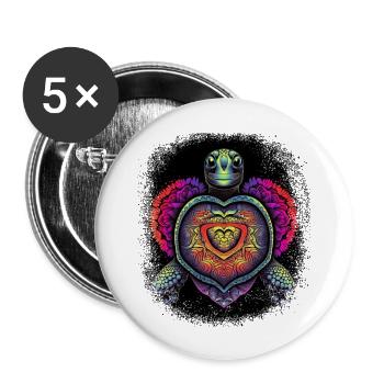 humor bday activism cool womens rights cool design - Buttons groß 56 mm (5er Pack) - Weiß - Vorne