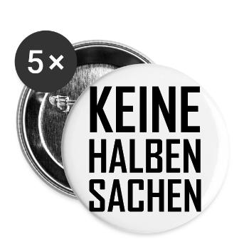 Handwerker Handyman Handwerk Werkzeug Baustelle - Buttons groß 56 mm (5er Pack) - Weiß - Vorne