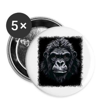 quote birthday present cool funny sayings - Buttons large 2.2''/56 mm (5-pack) - white - Front