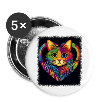 Fun dump  Bible Verse Féminisme Une race - Lot de 5 grands badges (56 mm) - blanc - Devant