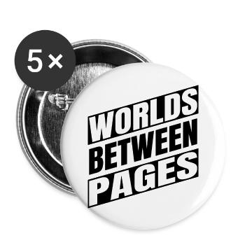 digital escape birthday escaping routine - Buttons groß 56 mm (5er Pack) - Weiß - Vorne