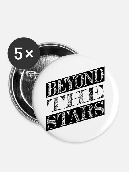 extraterrestrial life exploration quotes - Buttons groß 56 mm (5er Pack) - Weiß