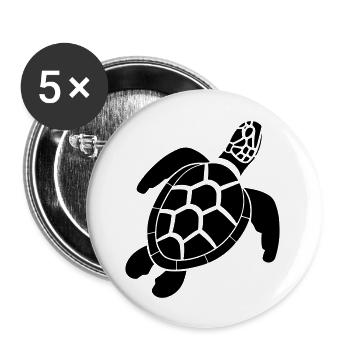 tortoise - Buttons large 2.2''/56 mm (5-pack) - white - Front