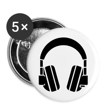 Gaming-Headset - Buttons groß 56 mm (5er Pack) - Weiß - Vorne