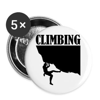 climbing - Buttons large 2.2''/56 mm (5-pack) - white - Front