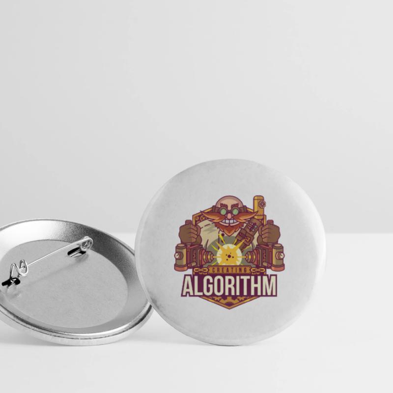 Software algorithm Buttons large 2.2''/56 mm (5-pack)