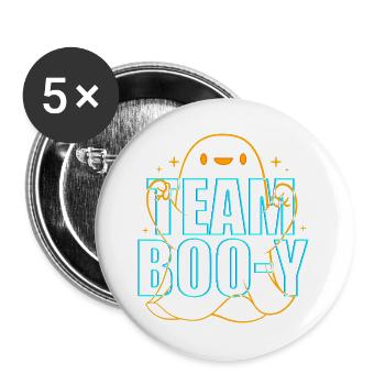 Thanksgiving Vater Papa Großvater Opa - Buttons groß 56 mm (5er Pack) - Weiß - Vorne