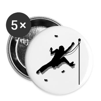 Wall climbing - Buttons large 2.2''/56 mm (5-pack) - white - Front