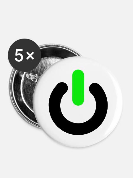 Schalter - Buttons groß 56 mm (5er Pack) - Weiß