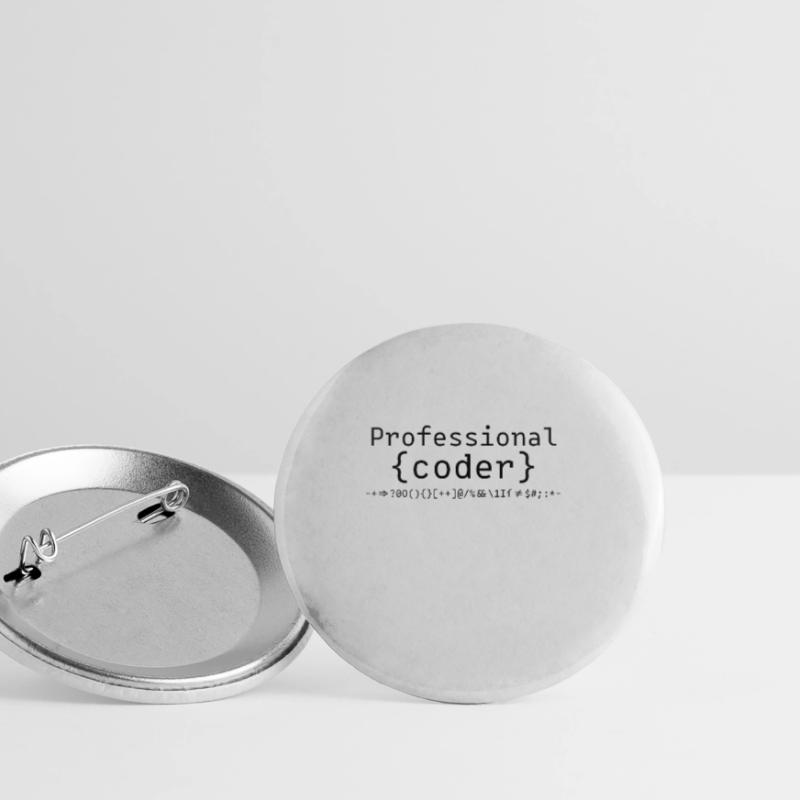 Programmierer Programmierer Programmierer Buttons groß 56 mm (5er Pack)