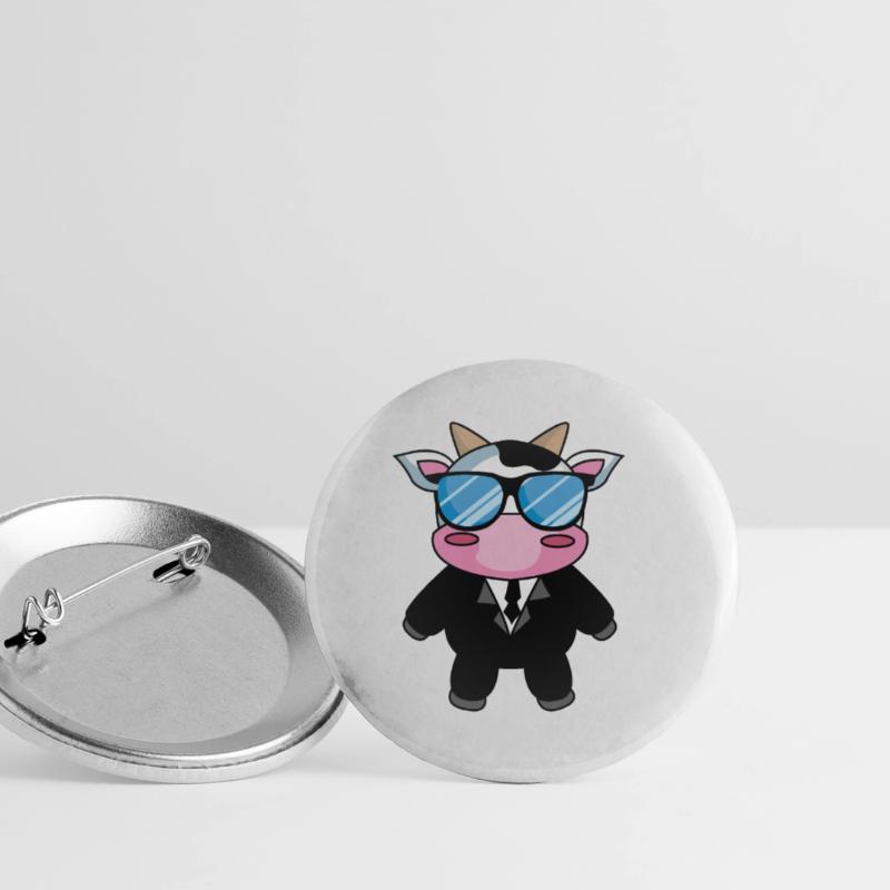 Security oder eher SeKUHrity? Buttons groß 56 mm (5er Pack)