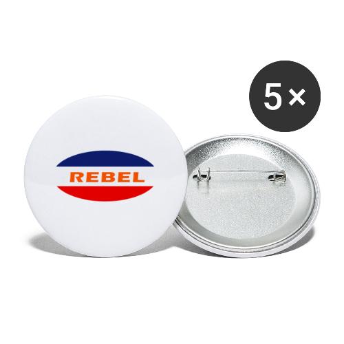 Rebel NL Nederland - Buttons groot 56 mm (5-pack)