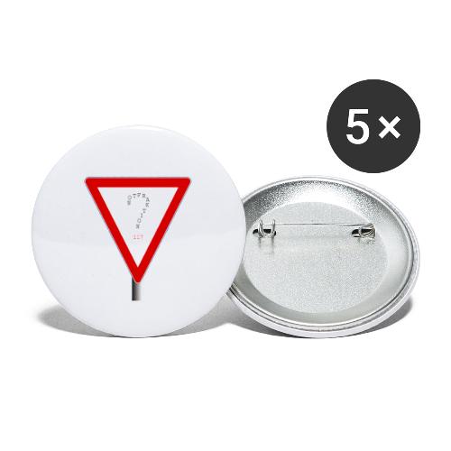 Notcover no background - Buttons/Badges stor, 56 mm (5-pack)