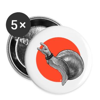 Metal Slug - Buttons large 2.2''/56 mm (5-pack) - white - Front