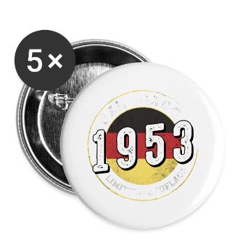 Das Beste aus 1953 Limitierte Auflage 71st - Lot de 5 grands badges (56 mm) - blanc - Devant