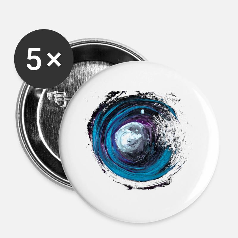 Ka - Buttons large 2.2''/56 mm (5-pack) - white
