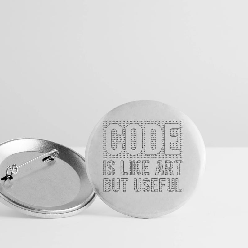 Software Ingenieur Informatiker Programmierer Buttons groß 56 mm (5er Pack)
