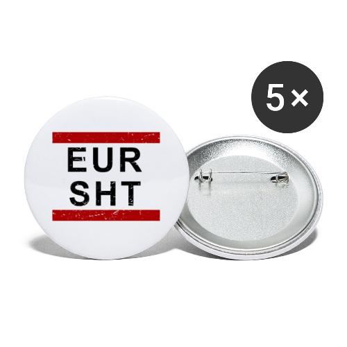 Europa-lustig-eu witzig -geschenk-politisch - Buttons groß 56 mm (5er Pack)