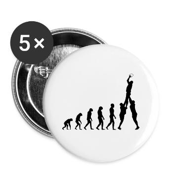 rugby - Buttons large 2.2''/56 mm (5-pack) - white - Front