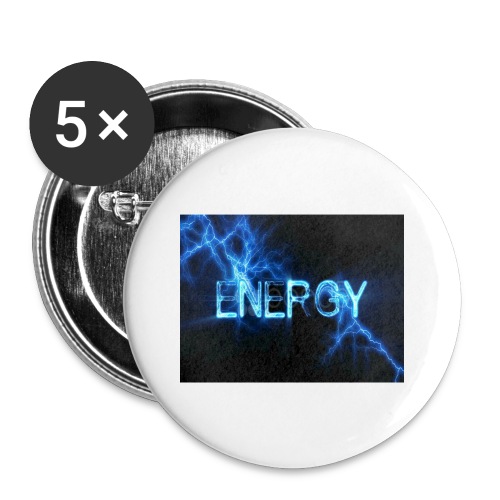 Energy - Buttons groß 56 mm (5er Pack)