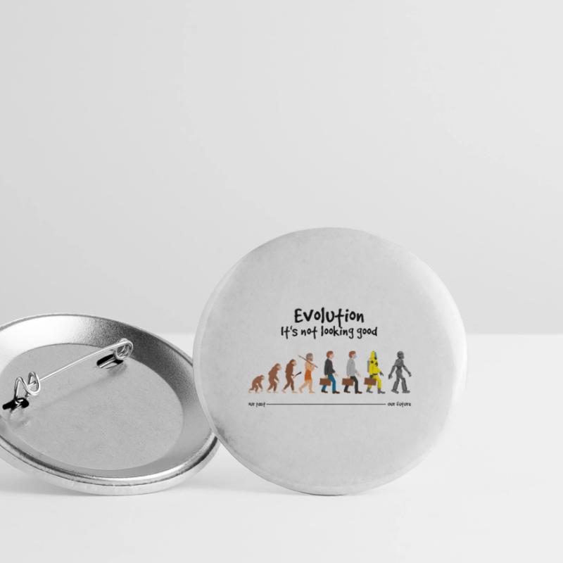 Evolution It s not looking good Buttons large 2.2''/56 mm (5-pack)