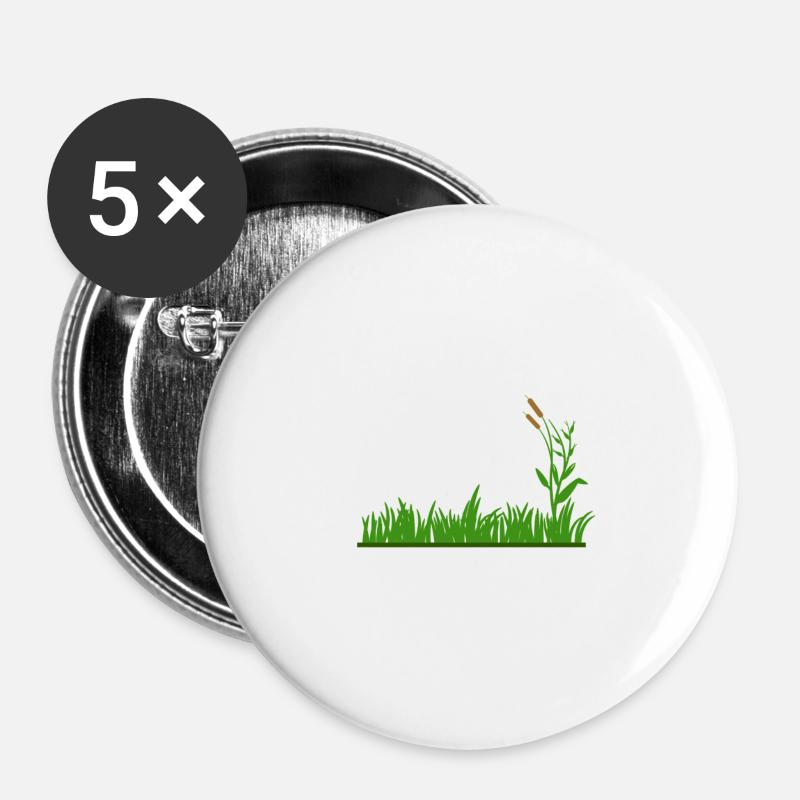 Meadow - Buttons large 2.2''/56 mm (5-pack) - white