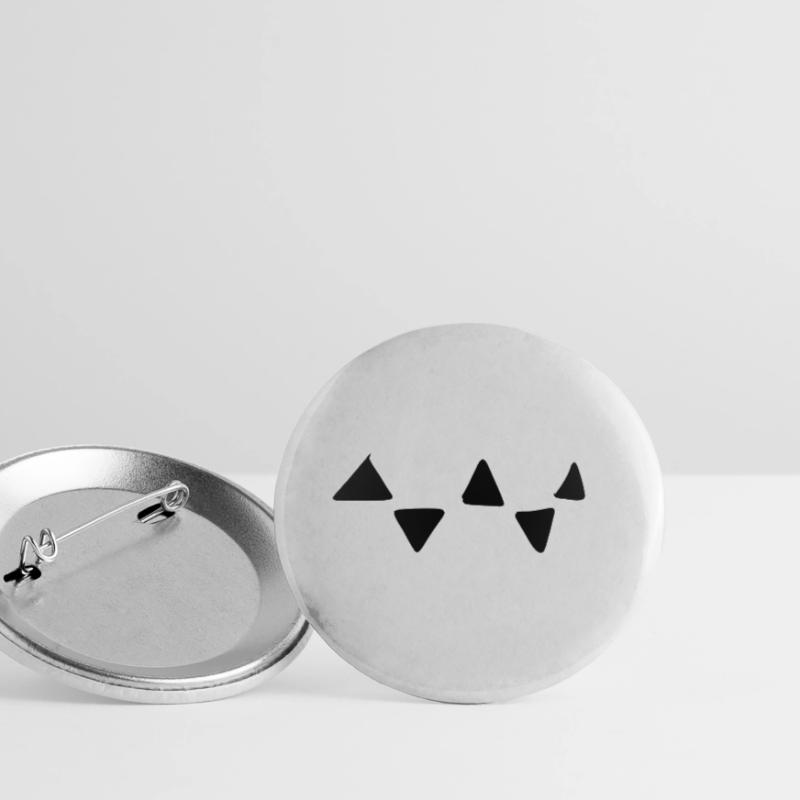 Triangular Pattern Triangular Shapes Buttons large 2.2''/56 mm (5-pack)