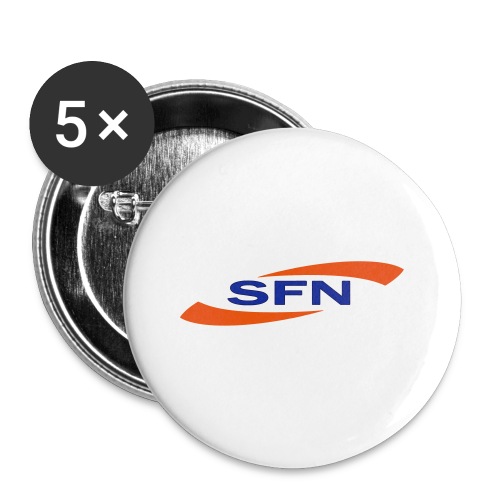 SFN Logo - Buttons groß 56 mm (5er Pack)