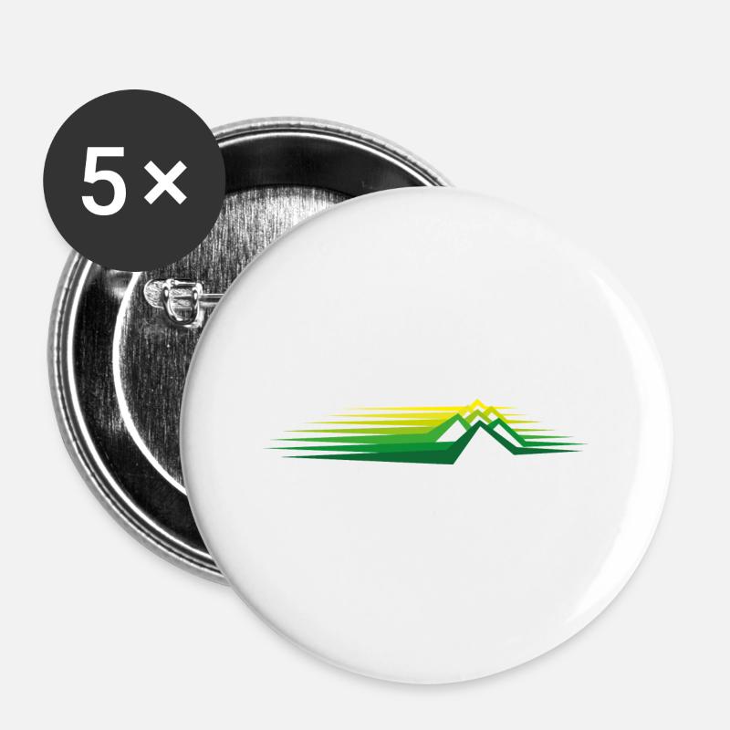 Berg - Buttons large 2.2''/56 mm (5-pack) - white