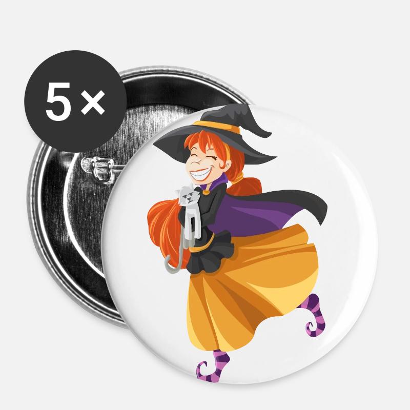 Hallowee n70 - Buttons large 2.2''/56 mm (5-pack) - white