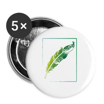 Bounce - Buttons large 2.2''/56 mm (5-pack) - white - Front