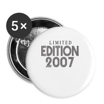 Limited Edition 2007 - Buttons large 2.2''/56 mm (5-pack) - white - Front