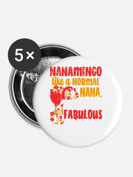 Thomas Jefferson - Buttons groß 56 mm (5er Pack) - Weiß