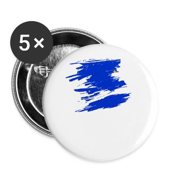 Alaska-home-proud-gift - Buttons large 2.2''/56 mm (5-pack) - white - Front