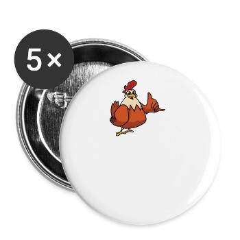 It's a chicken thing you don't understand - Buttons large 2.2''/56 mm (5-pack) - white - Front