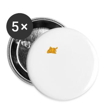 Théorie des anciens astronautes Quimbaya Avion - Lot de 5 grands badges (56 mm) - blanc - Devant